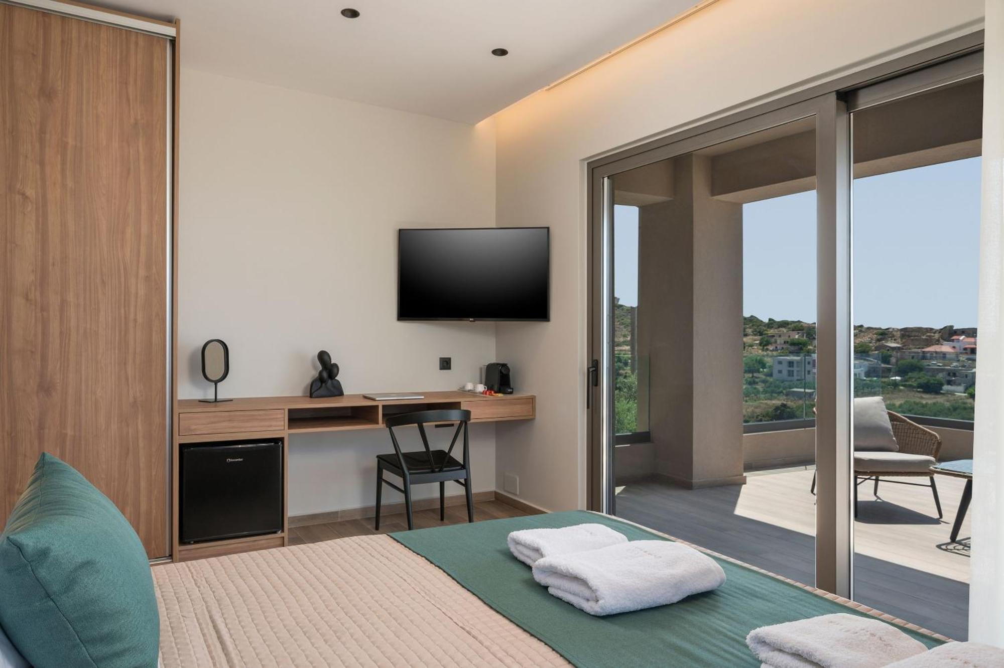 Villa Ekphrasis With Sea View And Jacuzzi Ravdhoúkha Dış mekan fotoğraf