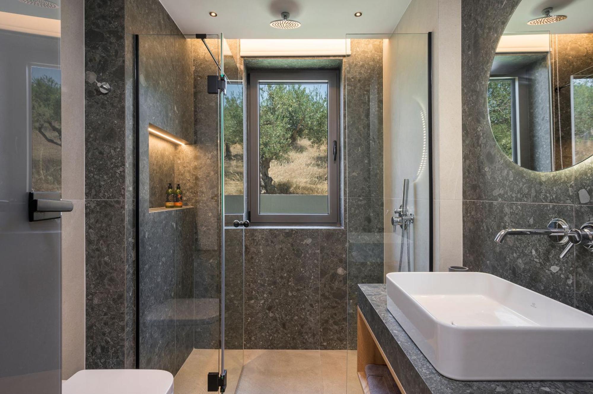 Villa Ekphrasis With Sea View And Jacuzzi Ravdhoúkha Dış mekan fotoğraf