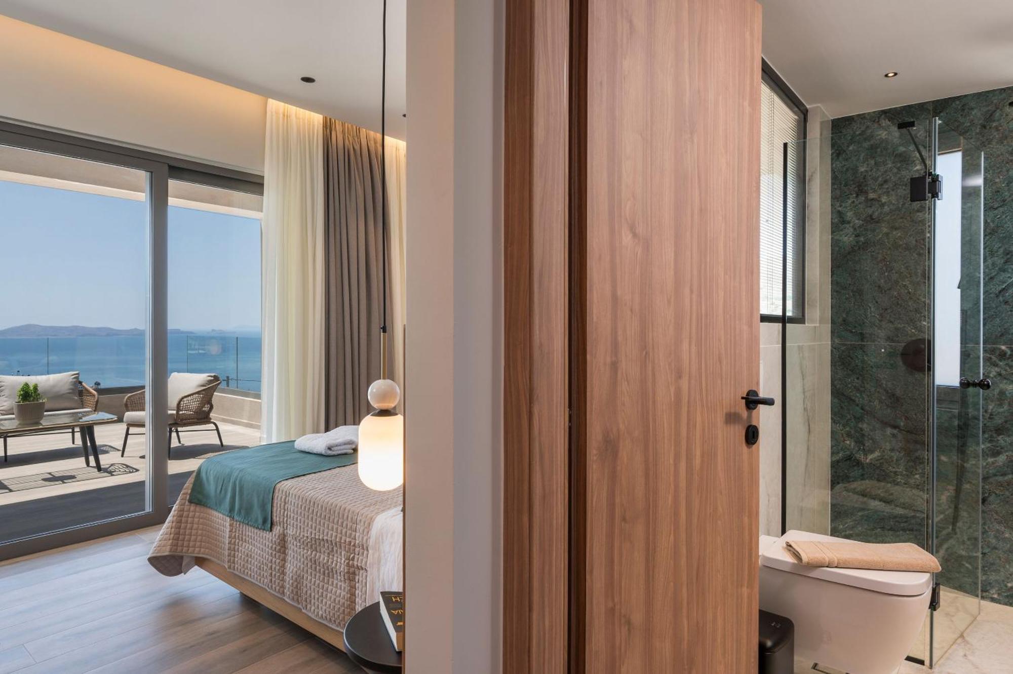 Villa Ekphrasis With Sea View And Jacuzzi Ravdhoúkha Dış mekan fotoğraf