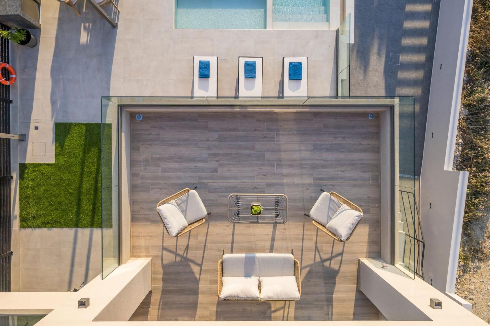 Villa Ekphrasis With Sea View And Jacuzzi Ravdhoúkha Dış mekan fotoğraf